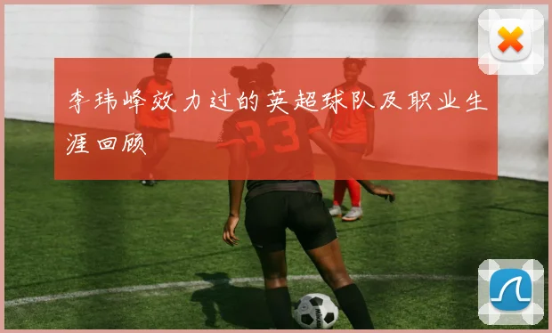 李玮峰效力过的英超球队及职业生涯回顾